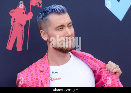 Newark, USA. 26 Aug, 2019. James Lance Bass sorgt sich die 2019 MTV Video Music Video Awards im Prudential Center in Newark, NJ: SOPA Images Limited/Alamy Leben Nachrichten gehalten Stockfoto