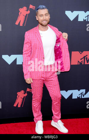 Newark, USA. 26 Aug, 2019. James Lance Bass sorgt sich die 2019 MTV Video Music Video Awards im Prudential Center in Newark, NJ: SOPA Images Limited/Alamy Leben Nachrichten gehalten Stockfoto