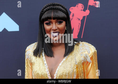 Newark, USA. 26 Aug, 2019. Amara La Negra besucht die 2019 MTV Video Music Video Awards im Prudential Center in Newark, NJ: SOPA Images Limited/Alamy Leben Nachrichten gehalten Stockfoto