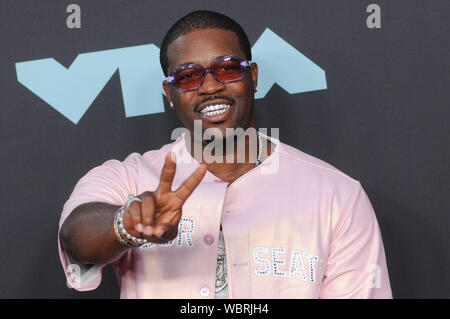 Newark, USA. 27 Aug, 2019. ASAP Ferg (darold Durard Braun Ferguson Jr.) besucht die 2019 MTV Video Music Video Awards im Prudential Center in Newark, NJ: SOPA Images Limited/Alamy Leben Nachrichten gehalten Stockfoto