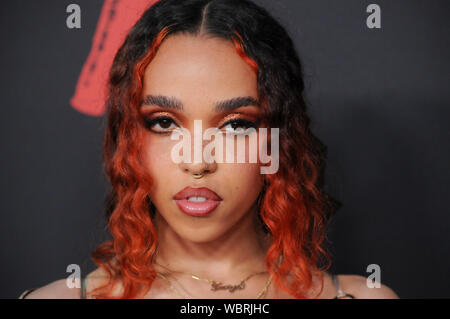 Newark, USA. 27 Aug, 2019. FKA Zweigen (Tahliah So wie Barnett) besucht die 2019 MTV Video Music Video Awards im Prudential Center in Newark, NJ: SOPA Images Limited/Alamy Leben Nachrichten gehalten Stockfoto