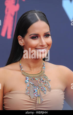 Newark, USA. 26 Aug, 2019. Nessa (Nessa Diab) betreut die 2019 MTV Video Music Video Awards im Prudential Center in Newark, NJ: SOPA Images Limited/Alamy Leben Nachrichten gehalten Stockfoto