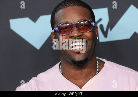 Newark, USA. 27 Aug, 2019. ASAP Ferg (darold Durard Braun Ferguson Jr.) besucht die 2019 MTV Video Music Video Awards im Prudential Center in Newark, NJ: SOPA Images Limited/Alamy Leben Nachrichten gehalten Stockfoto