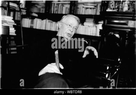 Max Schoendorff, in seiner persönlichen Art Library, Lyon, Frankreich Stockfoto