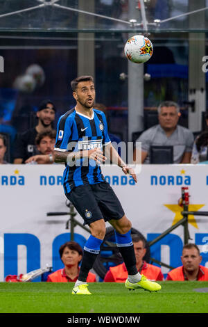 Matias Vecino Falero (Inter) während Erie der Italienischen eine "Übereinstimmung zwischen Inter 4-0 Lecce im Giuseppe Meazza Stadion am 26 August, 2019 in Mailand, Italien. Credit: Maurizio Borsari/LBA/Alamy leben Nachrichten Stockfoto