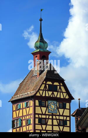 Josenturm Schwäbisch Hall ist eine Stadt in Bayern, Deutschland, Europa. Stockfoto