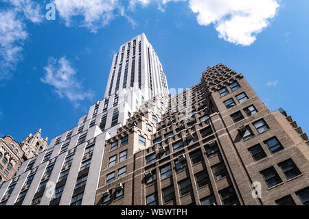 Wolkenkratzer in Midtown Madison Avenue, Manhattan, New York City, USA Stockfoto