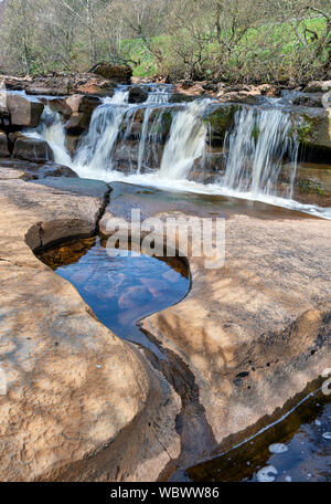 Wain Wath Kraft, Swaledale Stockfoto