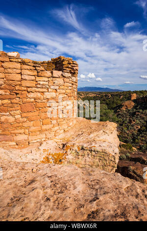Turm Nummer Ruinen, Hovenweep National Monument, Utah USA Stockfoto