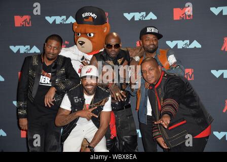 Newark, NJ, USA. 26 Aug, 2019. Naughty durch Natur, Illtown Sluggaz, Redman, Method Man in der Presse Raum für 2019 MTV Video Music Awards - Presseraum, Prudential Center, Newark, NJ 26 August, 2019. Credit: Kristin Callahan/Everett Collection/Alamy leben Nachrichten Stockfoto