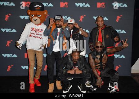 Newark, NJ, USA. 26 Aug, 2019. Naughty durch Natur, Illtown Sluggaz, Redman, Method Man in der Presse Raum für 2019 MTV Video Music Awards - Presseraum, Prudential Center, Newark, NJ 26 August, 2019. Credit: Kristin Callahan/Everett Collection/Alamy leben Nachrichten Stockfoto