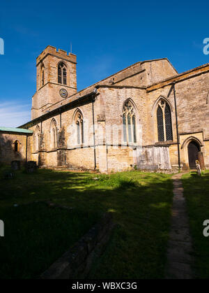 St Mary's Church, Stoke Bruerne, Northamptonshire, England, UK. Stockfoto