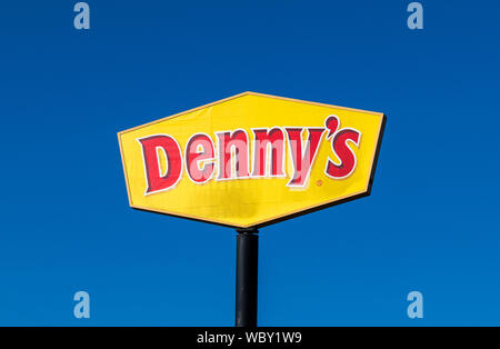 Denny's American Restaurant kette, USA. Stockfoto