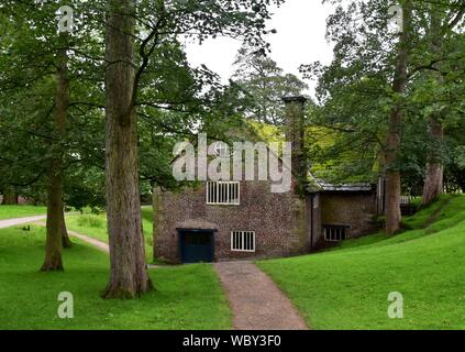 Dunham Massey Mühle Stockfoto