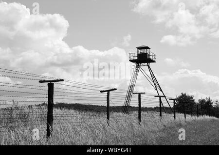 Cizov, Tschechische Republik. Čížov (Deutsche Zaisa) ist ein Bezirk der Gemeinde Horní Břečkov in der Tschechischen Republik Stockfoto