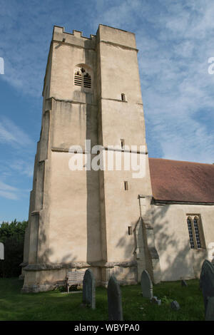 Strensham Worcestershire Kirche des Hl. Johannes des Täufers außen UK HOMER SYKES Stockfoto