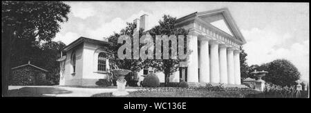 Custis-Lee Mansion, Arlington House, Arlington Friedhof, Arlington, Virginia, USA, die Rotograph Unternehmen, 1905 Stockfoto