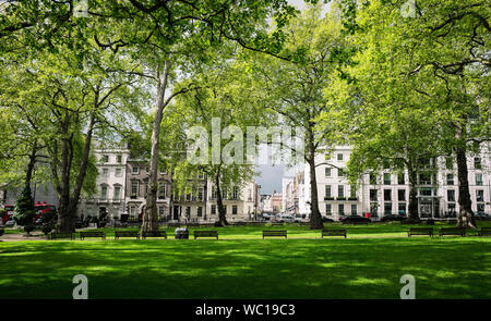 Berkeley Square London Mayfair Stockfoto