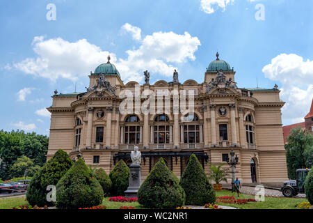 Europa Polen Juni 2019. Krakauer Oper Stockfoto
