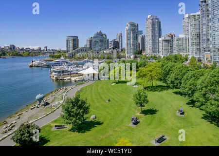 Coopers Park, Yaletown, Vancouver, British Columbia, Kanada Stockfoto