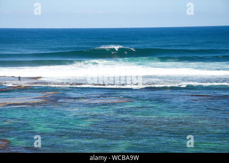 Surfers Point, Prevelly Beach, tayna River, Australien Stockfoto