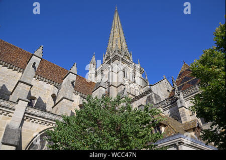 Saint Lazare's Cathedral, Autun FR Stockfoto