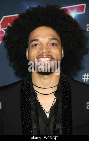 Hollywood, Ca. 27 Aug, 2019. MacKenzie, bei "America's Got Talent" Saison 14 Live Show Roter Teppich bei Dolby Theater in Hollywood, Kalifornien am 27. August 2019. Credit: Faye Sadou/Medien Punch/Alamy leben Nachrichten Stockfoto