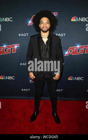 Hollywood, Ca. 27 Aug, 2019. MacKenzie, bei "America's Got Talent" Saison 14 Live Show Roter Teppich bei Dolby Theater in Hollywood, Kalifornien am 27. August 2019. Credit: Faye Sadou/Medien Punch/Alamy leben Nachrichten Stockfoto