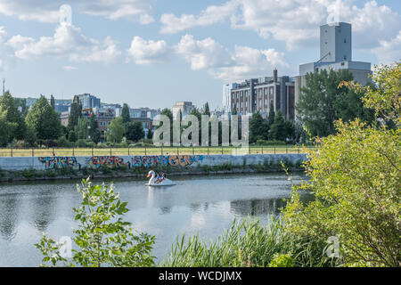 Lachine Canal Stockfoto