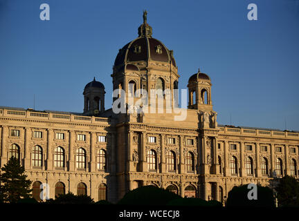 Kunsthistorischen Museums oder des Kunsthistorischen Museums, Wien, Österreich Stockfoto