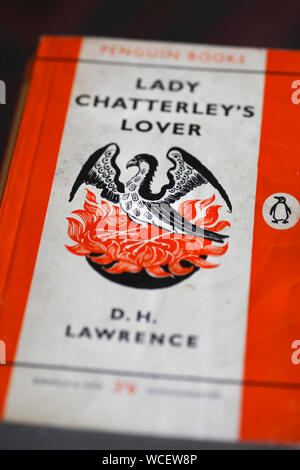 Lady Chatterley Liebhaber, klassischen Buch von DH Lawrence. Stockfoto