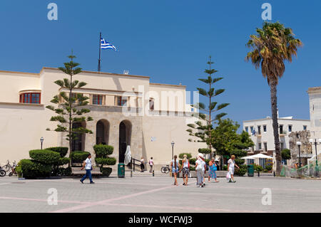 Das Archäologische Museum, Eleftheria Quadrat, Kos Stadt, Insel Kos, Dodekanes, Griechenland. Stockfoto