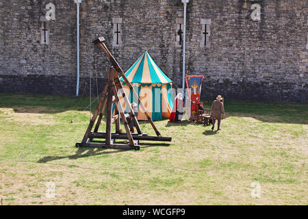 Turm Schloss in London City, England Stockfoto