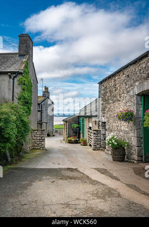 Malerische Lancashire um Jenny Braun, Lancashire, Großbritannien. Stockfoto