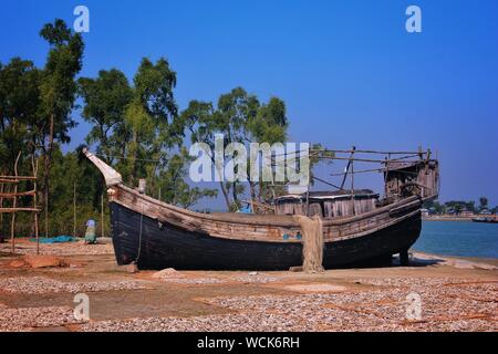 Bangladesch. 07 Jan, 2019. Trockene Fischindustrie von Bangladesch ist ein aufstrebender und es ist eine große positive Auswirkungen auf die finanziellen Zone dieses Landes. (Foto durch Rajiul Huda Dipto/Pacific Press) Quelle: Pacific Press Agency/Alamy leben Nachrichten Stockfoto