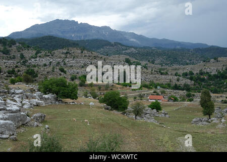 Hochland von Manavgat Stadtteil von Antalya. Stockfoto