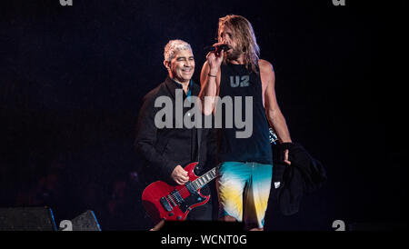 Foo Fighters bei RDS Arena, Dublin, 21. August 2019 Stockfoto