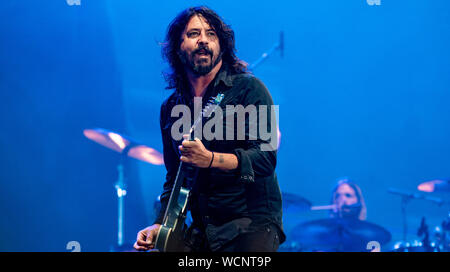 Foo Fighters bei RDS Arena, Dublin, 21. August 2019 Stockfoto