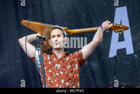 Camp Bestival 2019 - Tag 3 - Auftritte mit: Ash Wo: East Lulworth, Dorset, Großbritannien Wann: 28 Aug 2019 Quelle: WENN.com Stockfoto