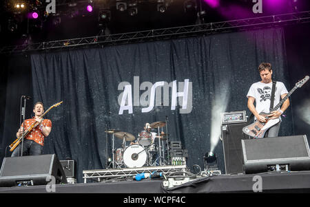 Camp Bestival 2019 - Tag 3 - Auftritte mit: Ash Wo: East Lulworth, Dorset, Großbritannien Wann: 28 Aug 2019 Quelle: WENN.com Stockfoto