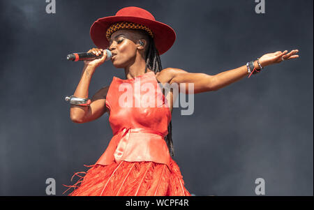 Camp Bestival 2019 - Tag 3 - Auftritte mit: Morcheeba Wo: East Lulworth, Dorset, Großbritannien Wann: 28 Aug 2019 Quelle: WENN.com Stockfoto