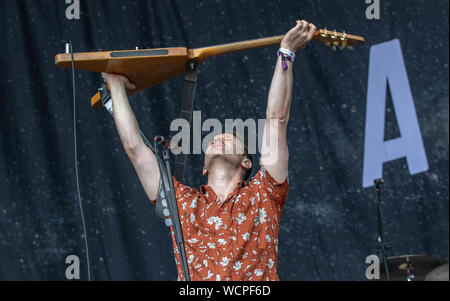 Camp Bestival 2019 - Tag 3 - Auftritte mit: Ash Wo: East Lulworth, Dorset, Großbritannien Wann: 28 Aug 2019 Quelle: WENN.com Stockfoto