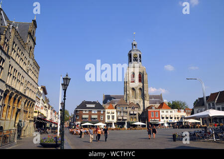 Grote Markt, Bergen op Zoom, Niederlande, Europa Stockfoto