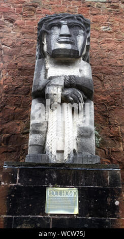 Statue, Kathedrale von Coventry West Midlands England Großbritannien Stockfoto