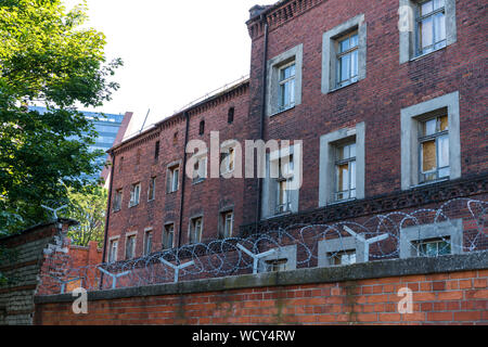 Klaipeda, Litauen - 28. Juli 2019: Gericht und Gefängnis Komplex Stockfoto