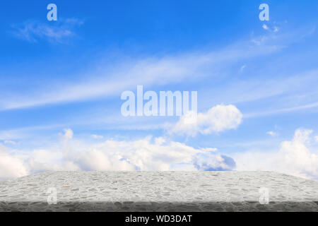 Regale Terrazzoboden alte Textur Marmor design Stein leer und Stockfoto