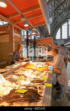 Central Market, Riga, Lettland, Nordeuropa, Stockfoto