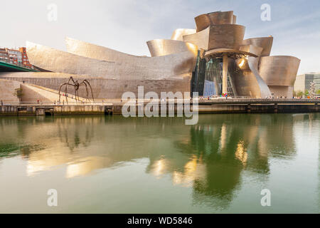 Guggenheim Museum, Bilbao, Spanien Stockfoto