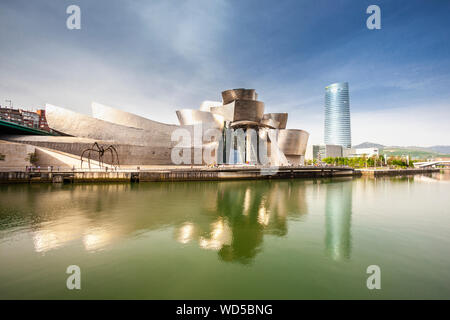 Guggenheim Museum, Bilbao, Spanien Stockfoto