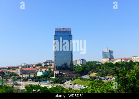 Das Ritz Carlton Hotel in Istanbul. Stockfoto